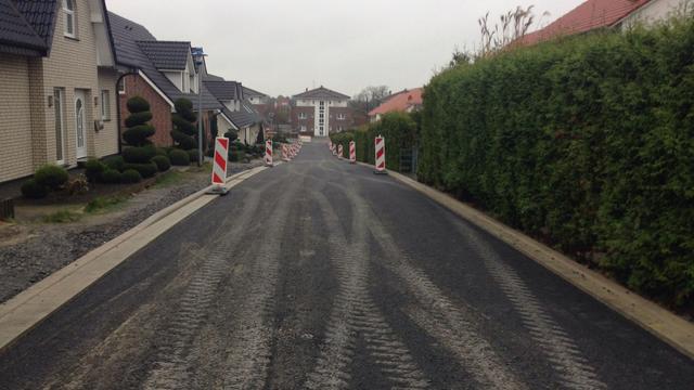 Endausbau Lilienweg in Beckum